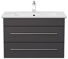 Mobile bagno con lavabo Villeroy & Boch Venticello 80cm antracite satinato