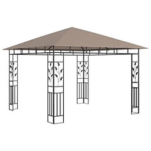vidaXL Gazebo con Zanzariera 6x3x2,73 m Antracite