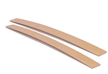 PZ 2 Coppia Listelli Curvati in Legno di Faggio - Ricambio per Doga – 6,7 X 84 X 0,8 Cm