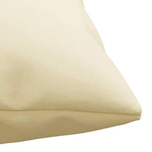 vidaXL Cuscini Decorativi 4 pz Crema 50x50 cm in Tessuto
