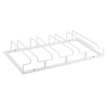 Portabicchieri appeso porta bicchiere da vino, decorazione organizzatore per mensola in ferro, decorativo pratico resistente(4 Slot)