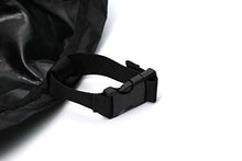 SIRUITON Copertura per Tavolo da Ping Pong Esterno Giardino Protettiva Impermeabile Cover Resistente Vento Sbiadire Strappando Nero
