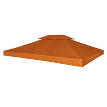 Festnight Copertura per Tenda Copertura Impermeabile per Gazebo 270 g m² Terracotta 3 x 4 m