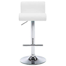 FAMIROSA Sgabelli da Bar 2 pz Bianchi in Similpelle-6859