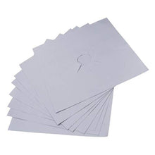 Fenteer 8Pcs 0.2mm Pad di Protezione del Forno, Pad di Protezione della Stufa A Gas Resistente - Argento