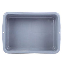Lavabo da Cucina per lavabo con Superficie Liscia e Pulita, lavabo per Frutta, per Ristorante(Rectangular Plastic Basin-Gray)