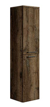 Saturnus, Armadietto da bagno, 130 cm, in rovere marrone