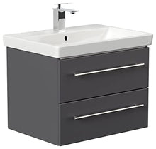 Mobile bagno con lavabo Villeroy & Boch Avento 65cm antracite satinato