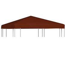 VidaXL - Telo superiore per gazebo 310 g/m², 3 x 3 m, colore: Terracotta