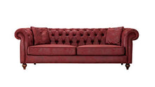 uqco Chesterfield divano poltrona set 3 1 posti sedia moderna midseury con poltrona divano profondo in pelle