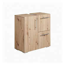 Mobiletto da bagno Mars sottolavello, color rovere