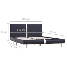 SKM Giroletto Nero in Similpelle 140x200 cm (26.25kg)