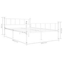 SKM Giroletto Bianco in Metallo 180x200 cm (18.75kg)