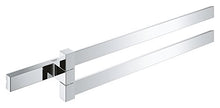 Grohe GRO-40768000 40768000-Toallero Selection Cube, Nero, Large