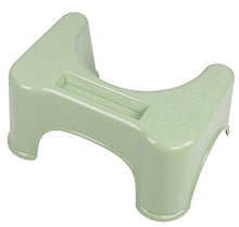 QUSER Il WC Sgabello Sgabello Materiale Antiscivolo Squatting Pit Adulti Bambini WC Squatting Sgabello Green