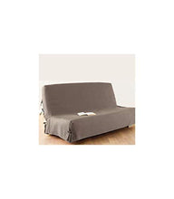 Fodera, rivestimento per divano letto, Copridivano letto - 100% cotone - Color TORTORA