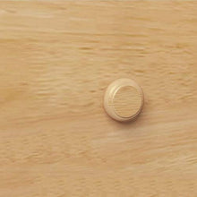 WALNUTA Comodino in Legno massello Armadio Camera da Letto dal Design Semplice e Moderno, Comodino Doppio cassetto