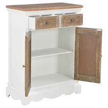 vidaXL Credenza Elegante Carattere Rustico Solida Raffinata Pulizia Facile Classica Buffet Madia Mobiletto Armadio Bianco Legno Massello