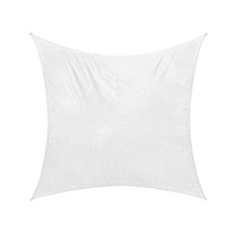 jarolift Tenda a Vela Quadrata Idrorepellente 400 x 400 cm Bianco Crema