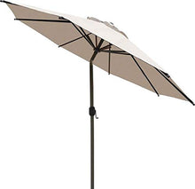 SORARA Palermo Parasole da Giardino, Sabbia, ø 300 cm (3m)
