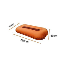 WDFDZSW Giardino Gonfiabile Mobili da Giardino Impermeabile Sacchetto Divano all'aperto Pieghevole Divano Pigro Divano Portatile Tempo Libero (Color : Orange)