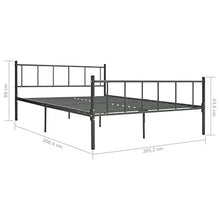 SKM Giroletto Grigio in Metallo 200x200 cm (19.45kg)