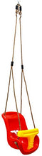 LittleTom Altalena per Bebè Neonato 45x36x38 cm Giocattolo per Giardino Rosso