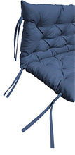 Cuscino trapuntato per panca dondolo altalena elegante e comodo per giardino terazza ampia scelta di colori e dimensioni