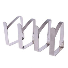 JSFGFSDH - Clip per tovaglia, in acciaio inox, per picnic e feste