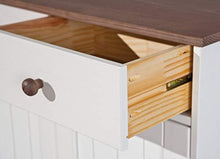 13Casa Westerland 3.2 Buffet, Pino, Bianco, 90 x 45 x 86 cm