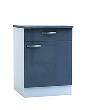 13Casa - Floro A7 - Base anta. Dim: 60x60x85 h cm. Col: Bianco, Grigio. Mat: Nobilitato.