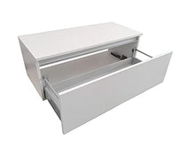 tft Mobile Bagno Sospeso 70 cm con Top in Legno Ibiza Bianco Opaco