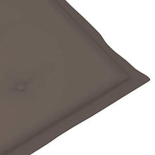 vidaXL Sedie da Giardino Pieghevoli 3pz con Cuscini Acacia Massello