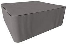 SORARA Copertura Protettiva Tavolo Quadrato, Grigio, 255x255x90 cm