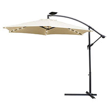 Hengda Ombrellone da giardino in alluminio, diametro 3,5 m, protezione UV40+
