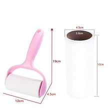 LLQM Roller Type Sticky Hair Device, tearable Sticky Dust Paper, Roller Brush to Suck Sticky Hair, Clothes Sticking Device
