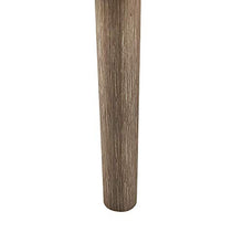 Beliani Cassettiera Nera e MDF Colore Legno Chiaro con 4 Cassetti 93 x 79 cm Walpi