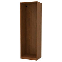 PAX telaio armadio 75x58x236 marrone effetto frassino tinto