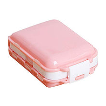 TOMYEER Medicine Cabinet Storage Box Medicine Storage Box Medicine Storage Box Multi-Layer Kit di pronto soccorso Caso Rosa