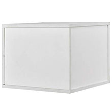 L.W.S Mobili per Camera da Letto Camera da Letto Camera da Letto Camere da Letto Comodino Comodino con 2 cassetti Bianco Camera da Letto Mobili Comune comodini