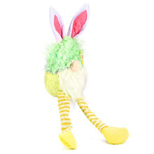 UTDKLPBXAQ Bambola Senza Volto Luminosa Eva Easter Cute Rabbit Ears Plush Doll Scene Decoration Supplies