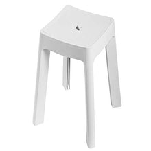 OGOMONDO Sgabello Contenitore da Bagno in Resina Termoplastica