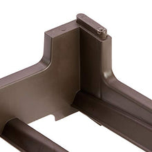 ICS Cantinetta Sovrapponibile In Polipropilene, Modulare, Marrone, 60 x 30 x 12 cm