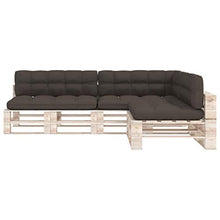 Buyounger Cuscini per Divani su Pallet 7 pz Grigio Talpa