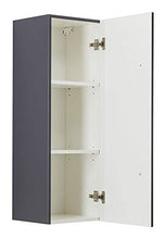 Set mobili bagno 60cm Dotazione Premium incl. Luce a LED, antracite