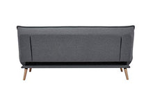 Marchio Amazon - Movian Scutari - Divano letto a 3 posti, 194 x 95 x 89 cm, grigio scuro