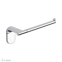 METAFORM Set Accessori Bagno Kit Completo Zero Cromo 5 Pezzi in Acciaio Cromato e ABS