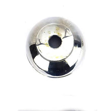 Lavabo marocchino in metal blanc martellato a mano cm 32