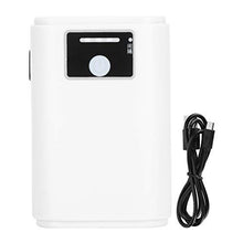 FOLOSAFENAR Pompa di Ossigeno montata su Auto Pompa di gorgogliamento idroponico con Display di(ZY-N10-USB Lithium Battery Air Pump-Single Hole)