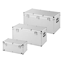 PAT Europe B.V. - Set di 3 scatole portaoggetti, colore: Argento